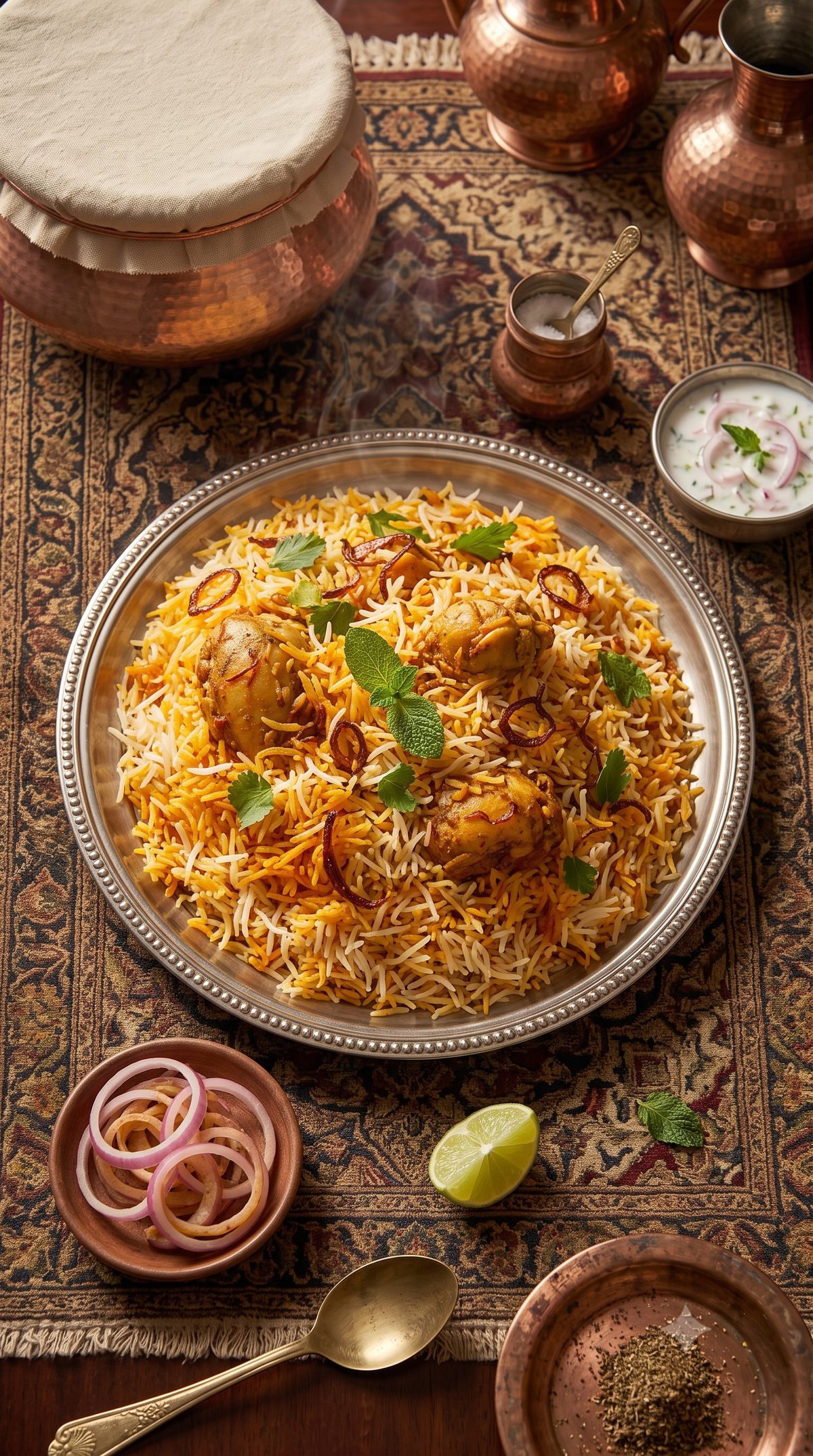 Best Hyderabad Chicken Dum Biryani from Only42Biryani